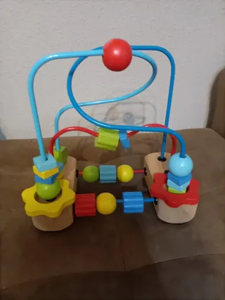 Laberinto de Cuentas de Madera Juguettos