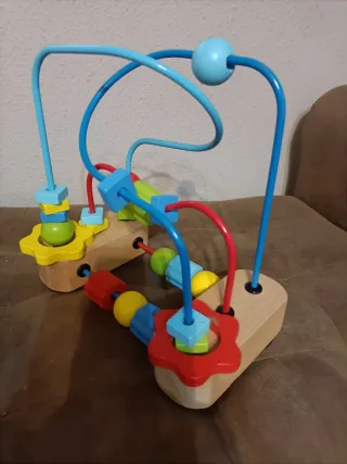 Laberinto de Cuentas de Madera Juguettos