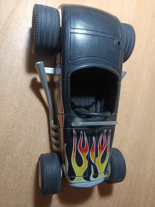 Coche Hot Rod Negro con Llamas Playmobil