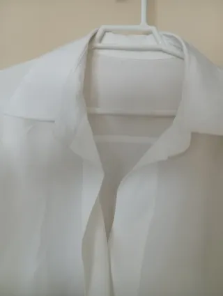 Camisa SHEIN blanca talla M