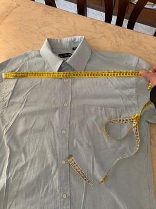 Camicia azzurra classica per uomo Miss Hope