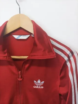 Chaqueta Adidas Firebird Vintage Roja