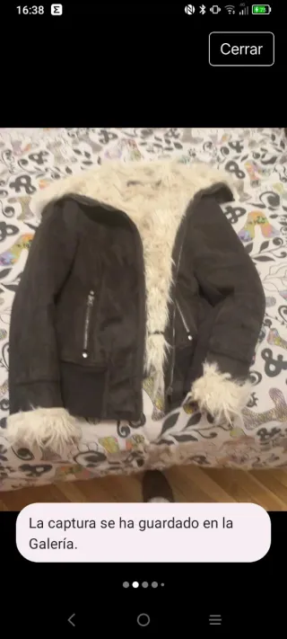 Chaqueta pelo forrada