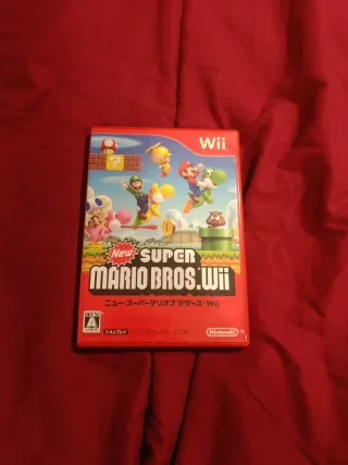 New Super Mario Bros Wii japonés
