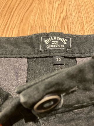 Pantalones grises Billabong hombre