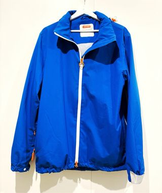 Chaqueta cortavientos azul. talla S unisex ancha