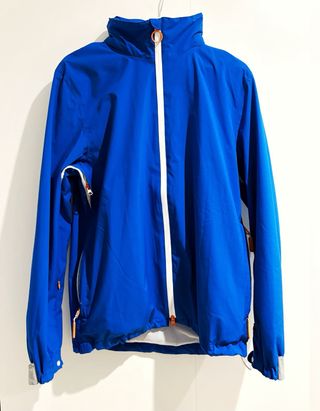 Chaqueta cortavientos azul. talla S unisex ancha