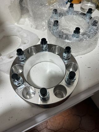 Separadores Rueda 4 Uds. 6 Orificios 50mm