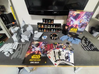 Star Wars Shatterpoint Core Set + elementi 3d
