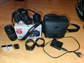 CÁMARA REFLEX CANON EOS 750D