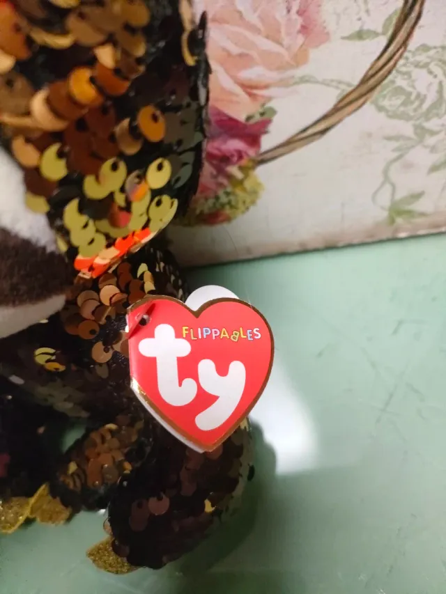 Peluche perezoso Ty Lentejuelas