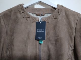 Chaqueta WEST II de ante de corte corto