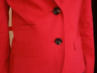 Blazer Rojo Mujer Talla S