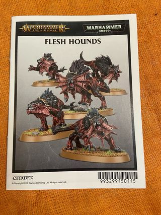 Warhammer WH40K Khorne Flesh Hounds