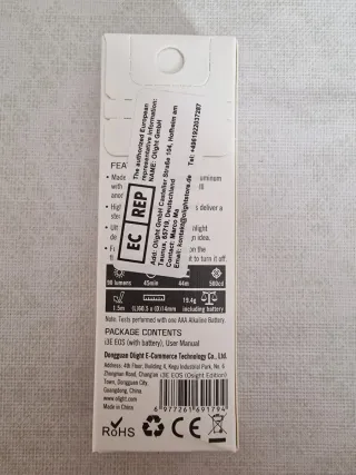 Olight i3E EOS Linterna Llavero LED