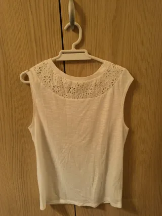 Camiseta tirantes Inside blanca