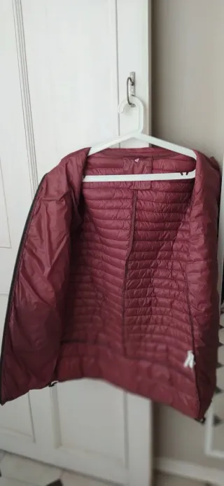 Chaquetón acolchado rosa