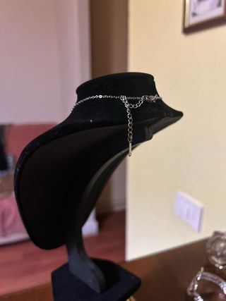 Collana campanella Capri multicolor argento