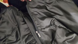 Anorak acolchado gris oscuro