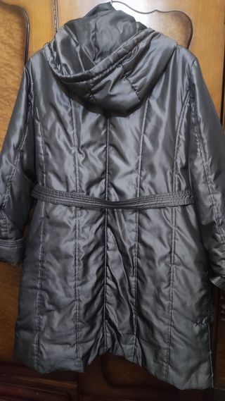 Anorak acolchado gris oscuro