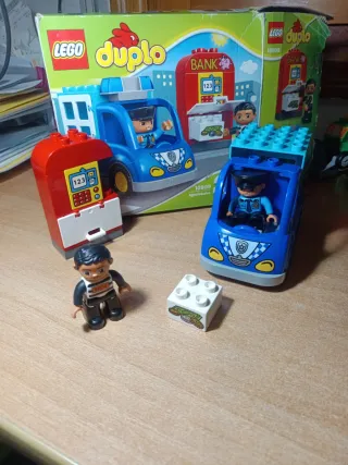 Lego Duplo Set Policía y Banco 10809