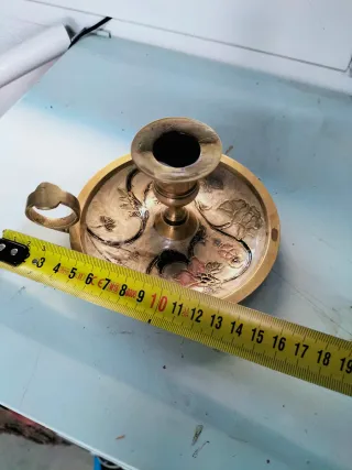 Palmatoria antigua decorada