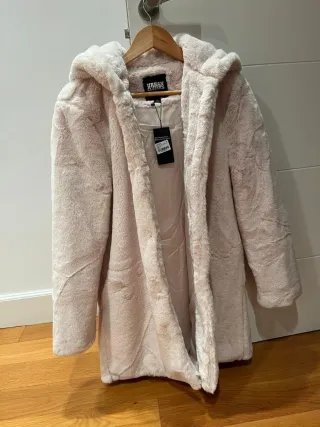 Abrigo rosa Urban Classics talla única