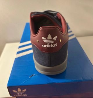 Zapatillas Adidas Gazelle Indoor azul/granate