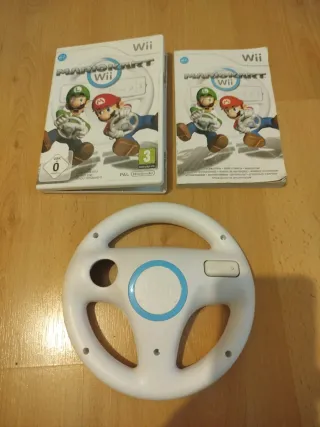 Mario Kart Wii + Volante Wii