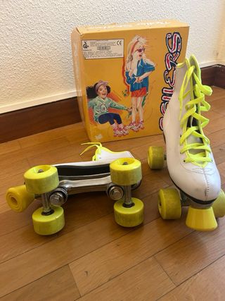 Patines Vintage ROLLER SKATES 4 ruedas