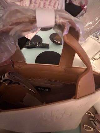 Bolso Tous Blanco y Marrón