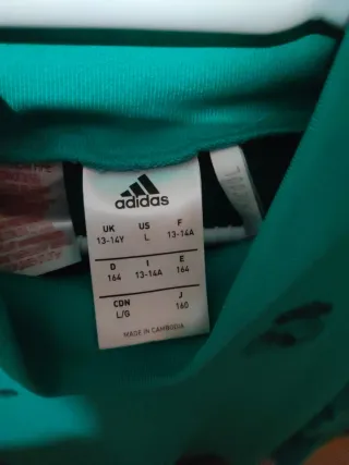 Sudadera Real Madrid Adidas Talla M