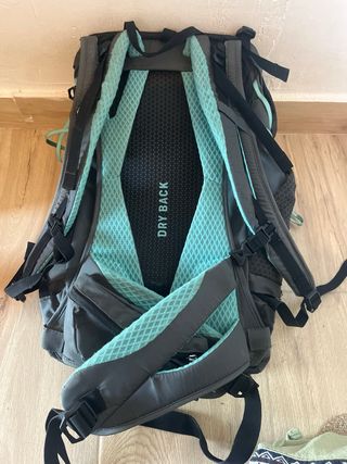 Mochila Salewa Negra y Gris