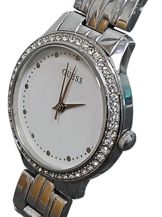 Orologio Guess Donna Bianco e Argento