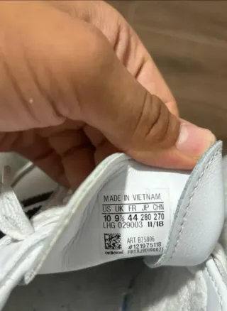 Adidas Samba Talla 44 Blancas Negras