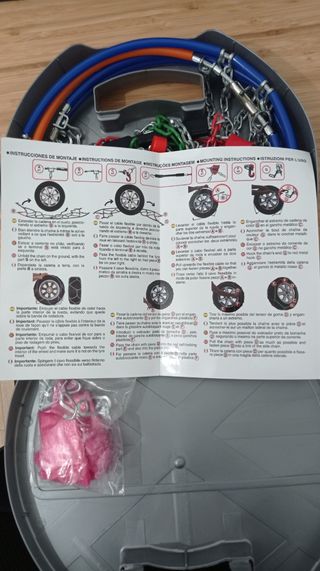 Cadenas para la nieve o hielo coche talla 90