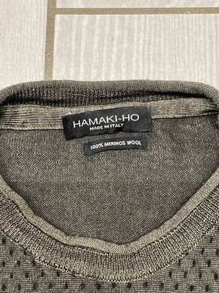 Maglione lana merino Hamaki-ho