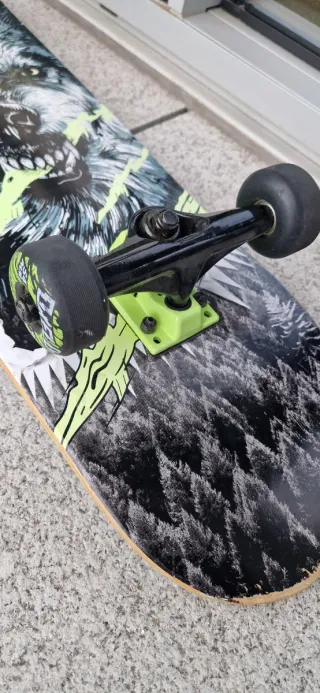 Skate Oxelo con mochila y casco