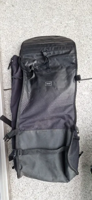 Skate Oxelo con mochila y casco