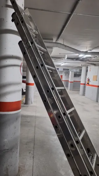 Escalera de aluminio