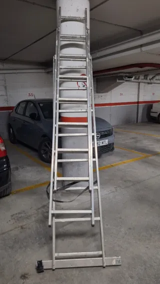 Escalera de aluminio