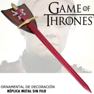 Espada Red Oathkeeper Juego de Tronos + Soporte