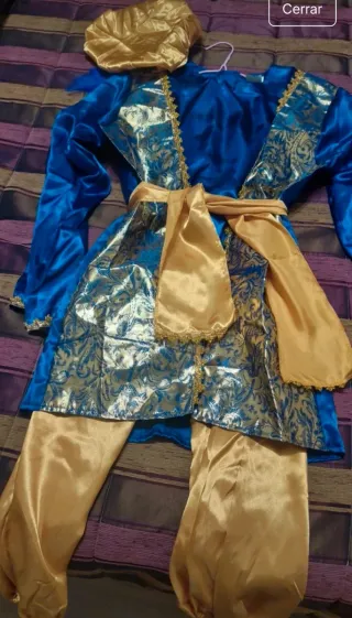 Disfraz Paje Melchor Adulto Talla M