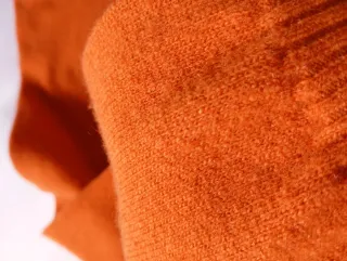 Jersey de lana naranja