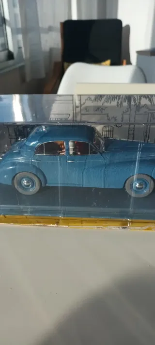 Coche Tintín 1/24 La Morris Six