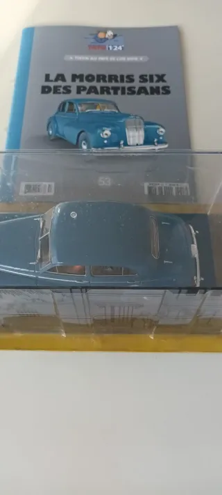 Coche Tintín 1/24 La Morris Six