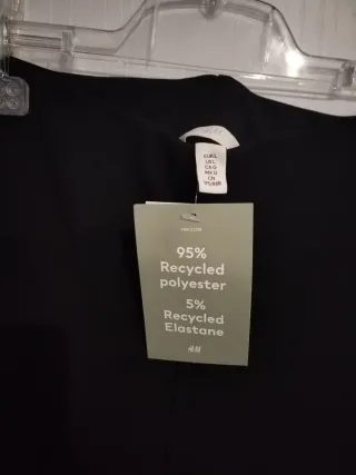 Conjunto H&M Top encaje y Pantalón negro