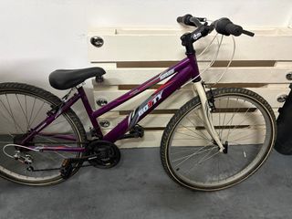 Bicicleta Morada Gravity