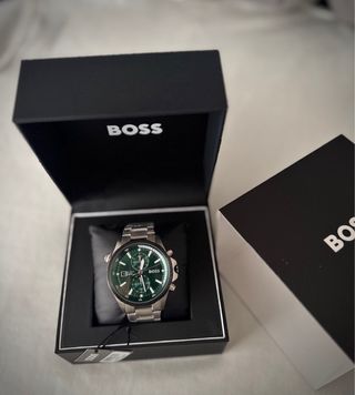 HUGO BOSS – Cronógrafo Acero & Esfera Verd