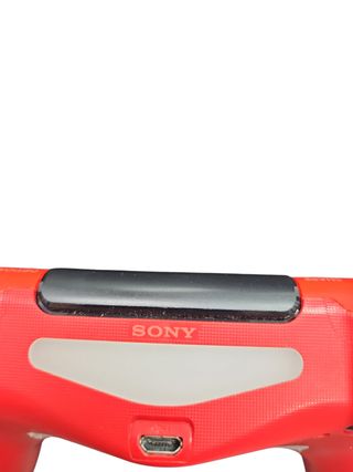 Consola PS4 Fat 500GB Negra + Mando Rojo